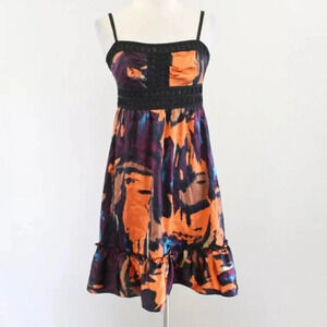 Very original and feminine Guess Silk cocktail dress by Marciano